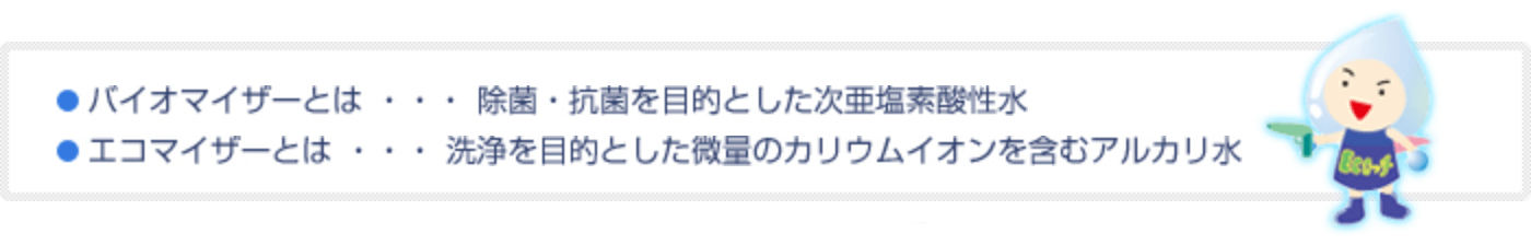 バイオマイザーとは　エコマイザーとは