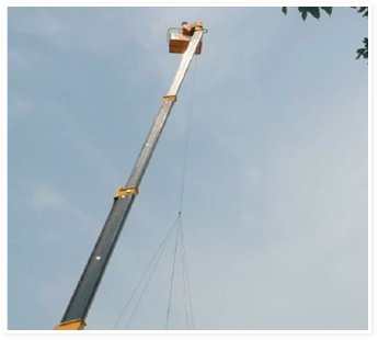 イベント会場の取り付けの様子2