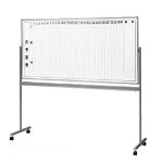 ホワイトボード両面脚付_無地・無地行事予定