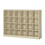 201210000240シューズボックス　中棚付　6列4段