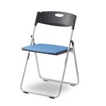 201022500070パイプ椅子　ブルー