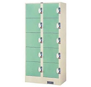 801900100001コインロッカー 2列5段