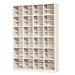 201210000120シューズボックス　中棚付　4列6段