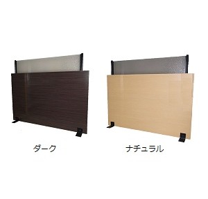 211960100702木製パーテーション　上面アクリル
