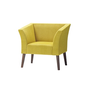 211340101305レセプションソファ S‐PLM BR 1人掛