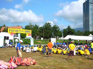 ボート競技会場の備品レンタルと安全対策