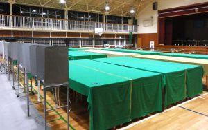 投開票所の納入事例