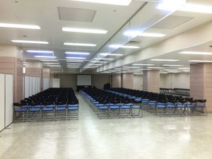 合同企業説明会の講演スペース