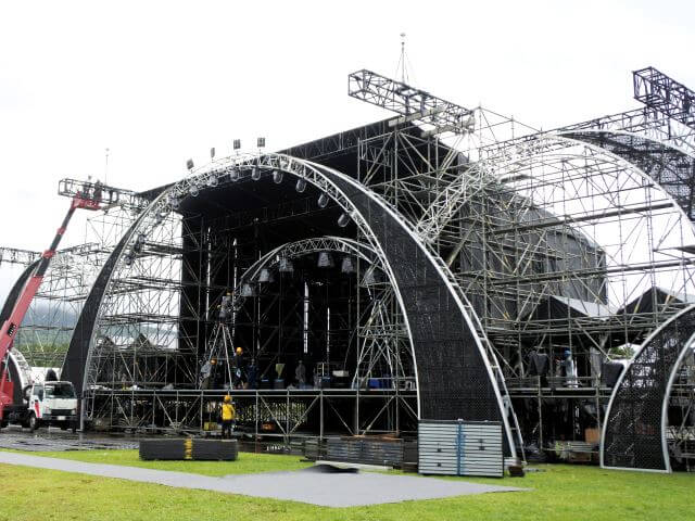 避雷ドーム野外音楽フェスティバル『SWEET LOVE SHOWER 2019』での落雷対策【避雷ドームのレンタル事例】