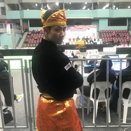 プンチャック・シラット国際大会に麻生大輔が出場しました