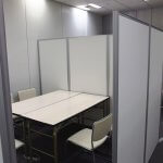 採用面接会場のオフィス家具・備品一式