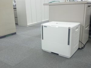 オフィス内の乾燥対策【加湿器のレンタル事例】