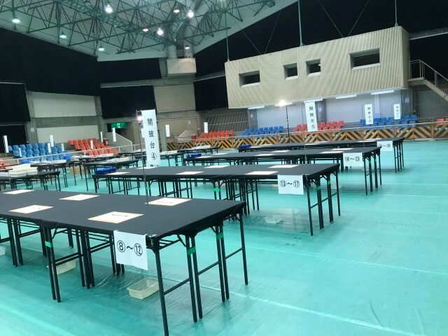 公正な開票作業対策【選挙開票所備品のレンタル事例】