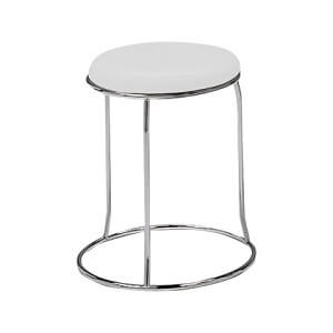 レンタル丸椅子レザーアイボリー1