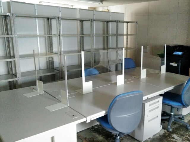 新型コロナウィルス感染防止対策【コールセンター備品のレンタル事例】